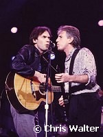 Neil Young and Graham Nash 1986<br> Chris Walter<br>