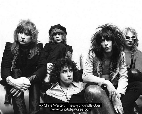 Photo of New York Dolls by Chris Walter , reference; new-york-dolls-05a,www.photofeatures.com