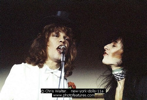 Photo of New York Dolls by Chris Walter , reference; new-york-dolls-11a,www.photofeatures.com