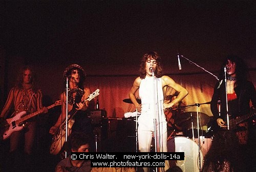 Photo of New York Dolls by Chris Walter , reference; new-york-dolls-14a,www.photofeatures.com