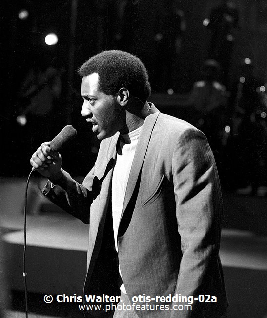 Photo of Otis Redding for media use , reference; otis-redding-02a,www.photofeatures.com