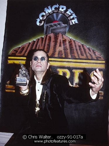 Ozzy Osbourne ozzy-91-017a photography by © Chris Walter Photo of Ozzy Osbourne for media use , reference; ozzy-91-017a,www.photofeatures.com