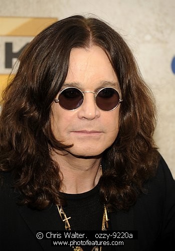 Photo of Ozzy Osbourne for media use , reference; ozzy-9220a,www.photofeatures.com