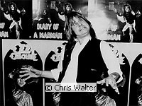 Photo of Ozzy Osbourne 1981<br> Chris Walter<br>