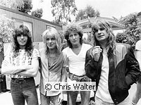 Photo of Ozzy Osbourne 1981 Blizzard Of Oz Rudy Sarzo, Randy Rhoads, Tommy Aldridge and Ozzy Osbourne<br> Chris Walter<br>