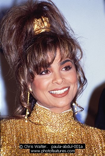 Photo of Paula Abdul by Chris Walter , reference; paula-abdul-001a,www.photofeatures.com