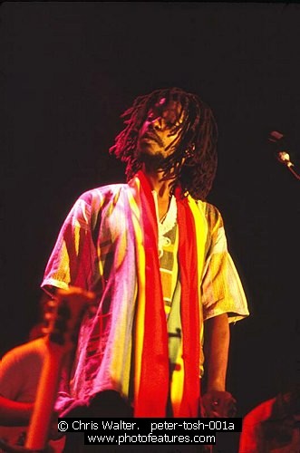 Photo of Peter Tosh by Chris Walter , reference; peter-tosh-001a,www.photofeatures.com