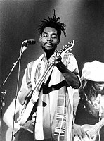 Photo of Peter Tosh 1979<br> Chris Walter<br>