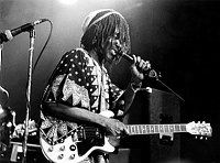 Photo of Peter Tosh 1978<br> Chris Walter<br>