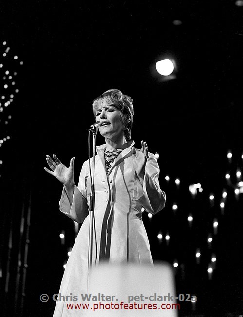 Photo of Petula Clark for media use , reference; pet-clark-02a,www.photofeatures.com