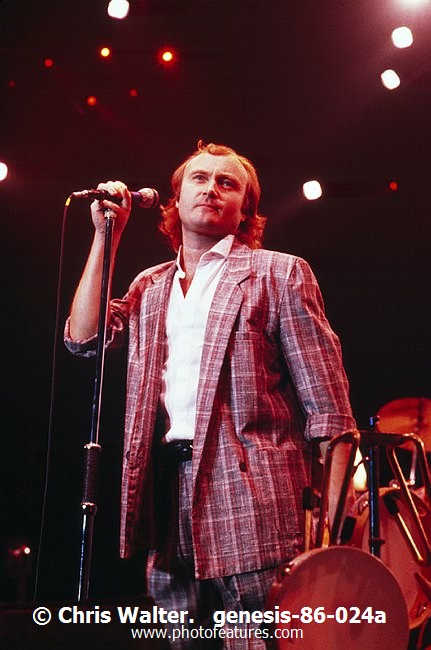 Photo of Phil Collins for media use , reference; genesis-86-024a,www.photofeatures.com