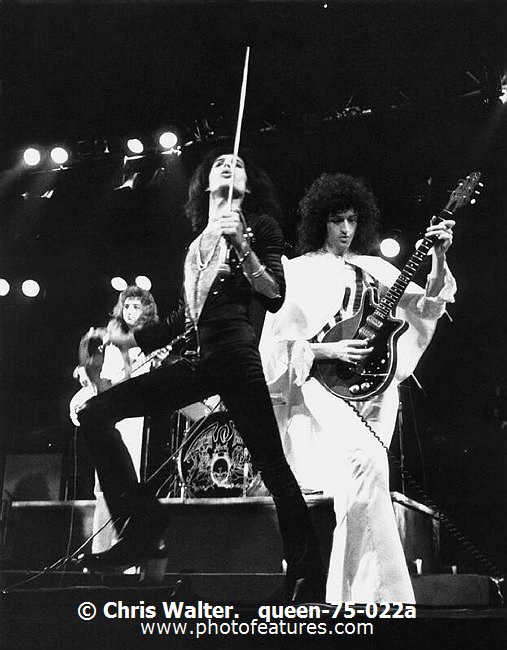 Photo of Queen for media use , reference; queen-75-022a,www.photofeatures.com