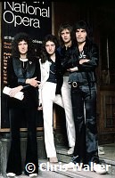 Queen 1975 Brian May John Deacon Roger Taylor and Freddie Mercury 