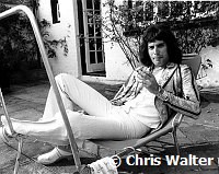 Queen 1975 Freddie Mercury<br><br> Chris Walter<br><br>