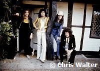 Queen 1975 Roger Taylor, Freddie Mercury, John Deacon and Brian May