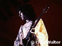 Queen 1975 Brian May<br> Chris Walter<br>