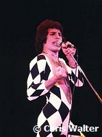 Queen 1975 Freddie Mercury<br> Chris Walter<br>