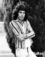Queen 1975 Freddie Mercury at Ridge Farm in Surrey August 1st 1975<br> Chris Walter