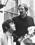 Photo of Richard Harris and Jimmy Webb 1968 at time of &quotMacarthur Park"<br> Chris Walter<br>
