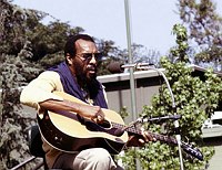 Photo of Richie Havens 1978<br> Chris Walter<br>