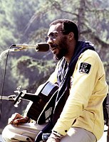 Photo of Richie Havens 1978 Survival Sunday at Hollywood Bowl<br> Chris Walter<br>