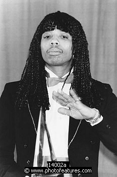 Photo of Rick James by © Chris Walter , reference; j14002a,www.photofeatures.com