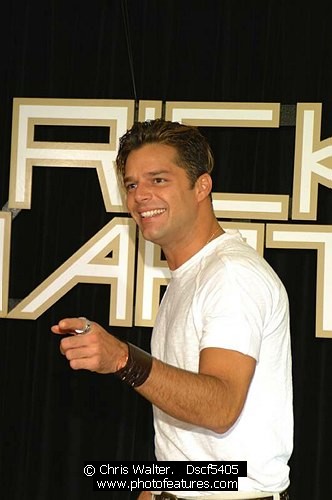 Photo of Ricky Martin by Chris Walter , reference; Dscf5405,www.photofeatures.com