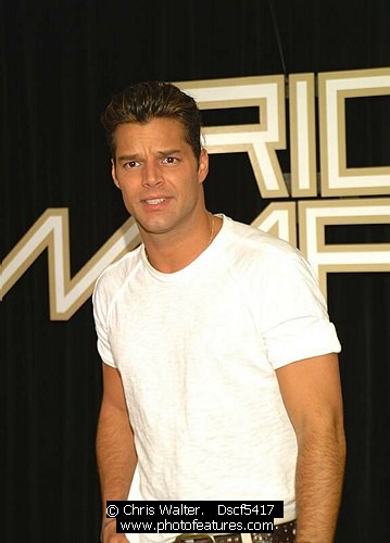 Photo of Ricky Martin by Chris Walter , reference; Dscf5417,www.photofeatures.com