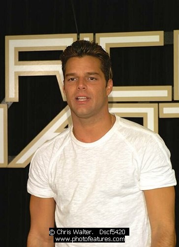 Photo of Ricky Martin by Chris Walter , reference; Dscf5420,www.photofeatures.com