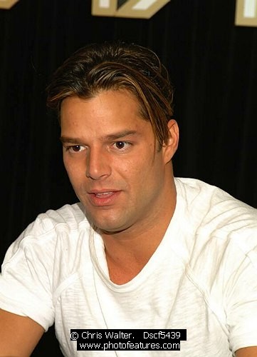 Photo of Ricky Martin by Chris Walter , reference; Dscf5439,www.photofeatures.com
