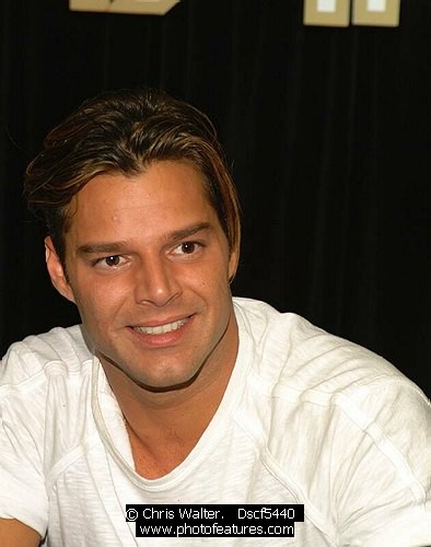 Photo of Ricky Martin by Chris Walter , reference; Dscf5440,www.photofeatures.com