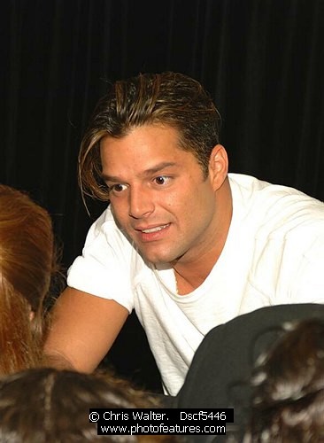 Photo of Ricky Martin by Chris Walter , reference; Dscf5446,www.photofeatures.com