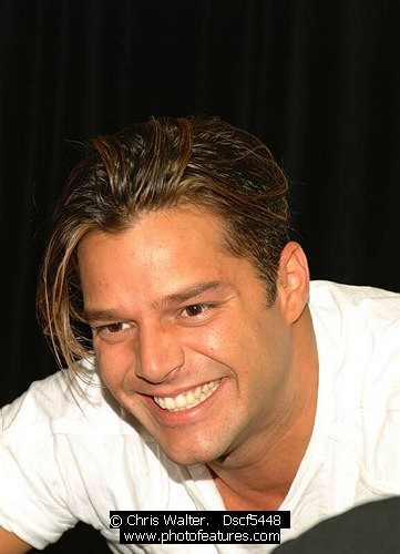 Photo of Ricky Martin by Chris Walter , reference; Dscf5448,www.photofeatures.com