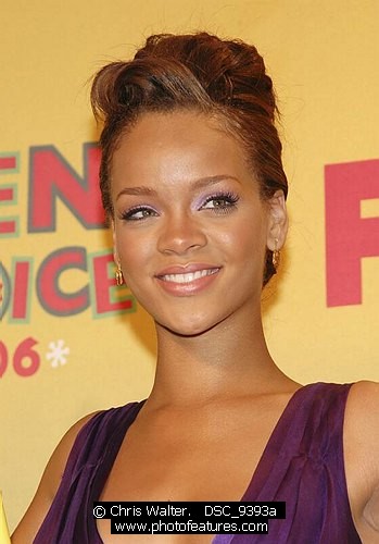 Photo of Rihanna by Chris Walter , reference; DSC_9393a,www.photofeatures.com