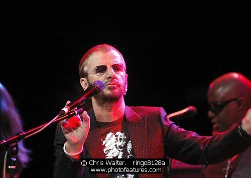 Photo of Ringo Starr by Chris Walter , reference; ringo8128a,www.photofeatures.com
