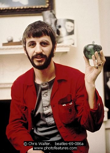 Photo of Ringo Starr by Chris Walter , reference; beatles-69-086a,www.photofeatures.com