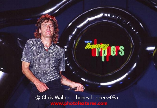 Photo of Robert Plant for media use , reference; honeydrippers-08a,www.photofeatures.com
