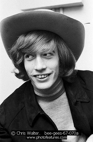 Photo of Robin Gibb for media use , reference; bee-gees-67-070a,www.photofeatures.com