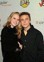 Photo of Frankie Muniz and his girlfriend<br>at the 2004 Rock The Vote  Awards at the Hollywood Palladium