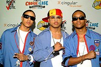 Photo of B2K<br>at the 2004 Rock The Vote  Awards at the Hollywood Palladium