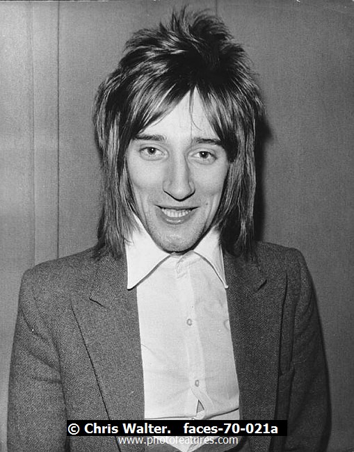 Photo of Rod Stewart for media use , reference; faces-70-021a,www.photofeatures.com