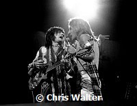 The Faces 1973 Ron Wood and Rod Stewart at Reading