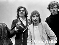 Rolling Stones 1970 Charlie Watts with producer  Jimmy Miller<br><br>