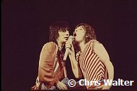 Rolling Stones 1976  Mick Jagger & Ron Wood<br>