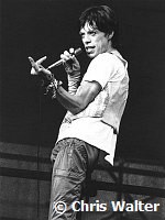 Rolling Stones 1978 Mick Jagger<br> Chris Walter<br>