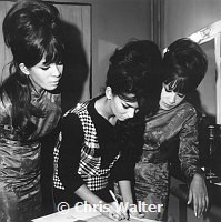 Ronettes  1964<br> Chris Walter<br>