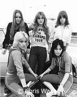 Runaways 1976 Lita Ford, Sandy West, Jackie Fox, Cherie Currie, Joan Jett