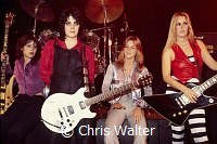 Runaways 1978 Laurie McAllister, Joan Jett, Sandy West, Lita Ford<br> Chris Walter<br>