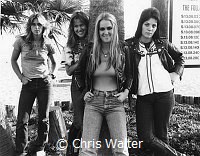 The Runaways 1978 Sandy West, Vicki Blue, Lita Ford and Joan Jett