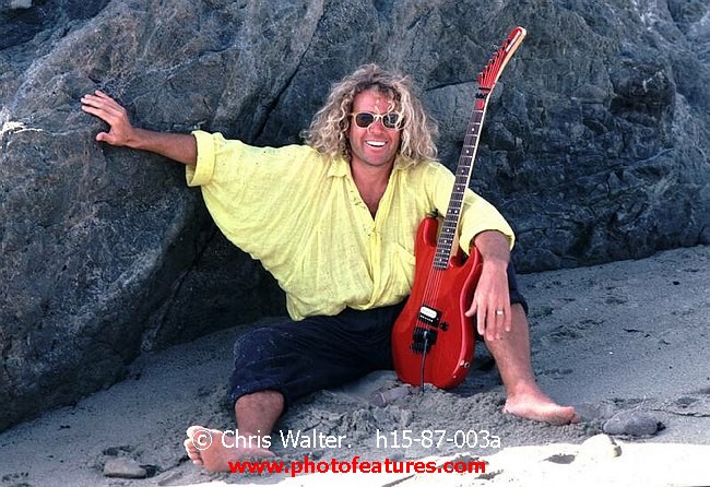 Photo of Sammy Hagar for media use , reference; h15-87-003a,www.photofeatures.com